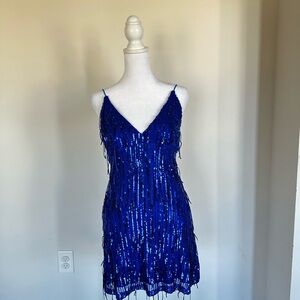 Beautiful blue dress for night size 0.
